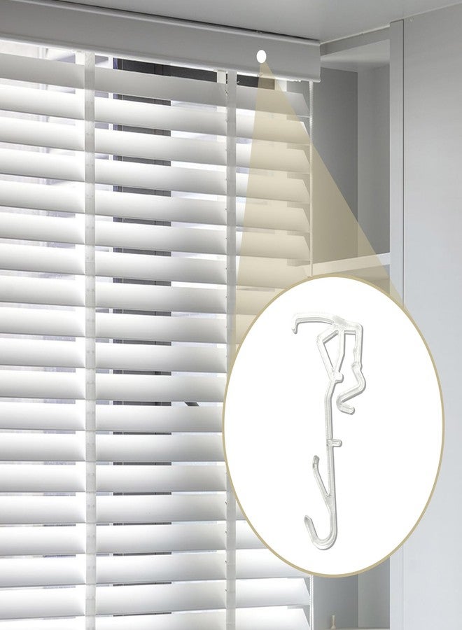 8B8B 2.5 Inch Horizontal Wood Blind Hidden Valance Clip Replacement for Hunter Douglas-10pack - Image 4